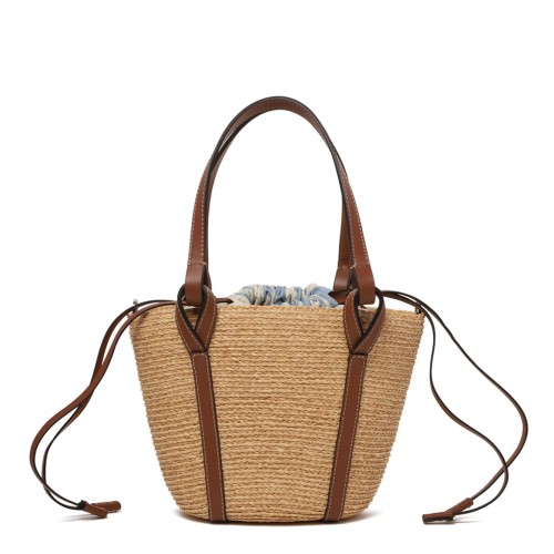 Natural Bisou Mini Basket Bag 2