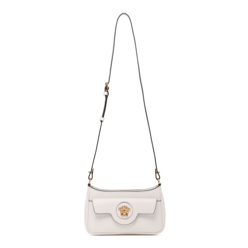 White The Medusa Mini Leather Bag