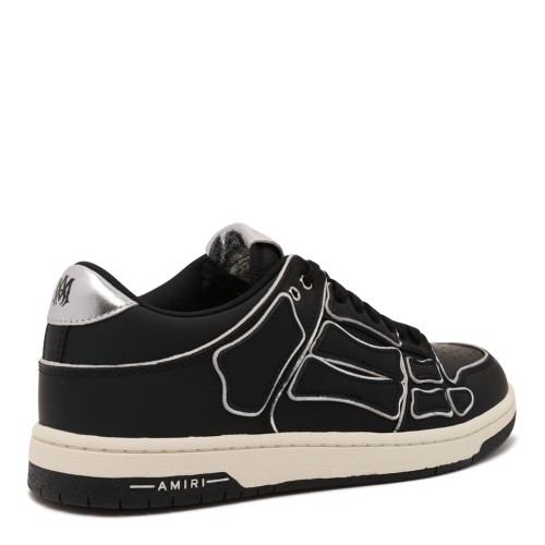 Black Skel Top Perforated Sneakers