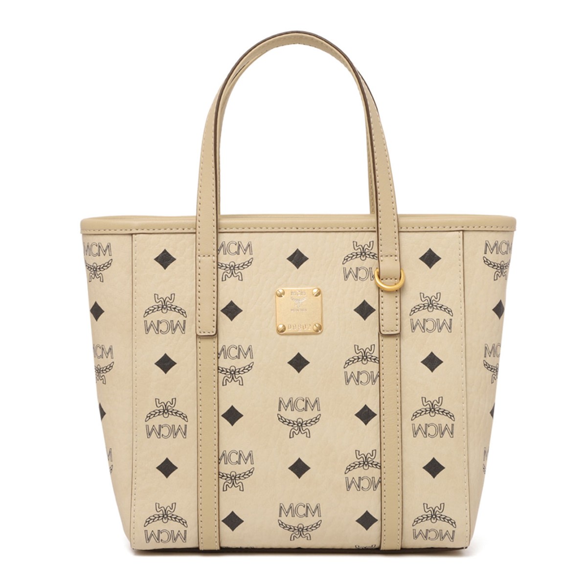 Beige Mini Toni Shopper Bag
