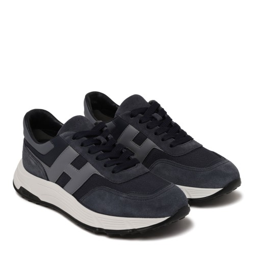 Blue Calfskin Hyperlight Sneakers 2