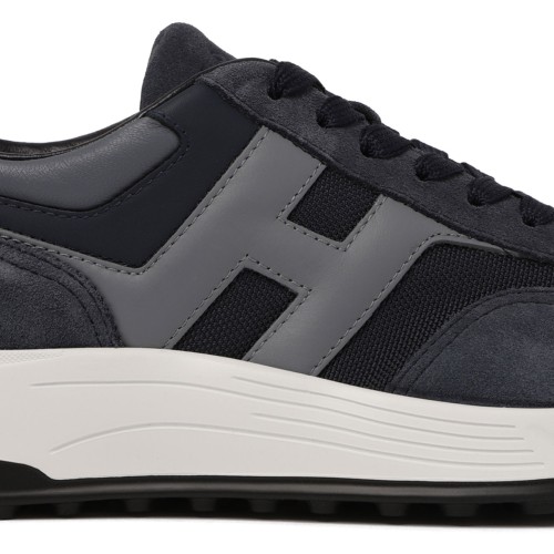 Blue Calfskin Hyperlight Sneakers