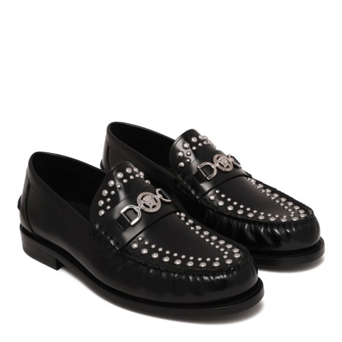 Black Medusa '95 Decorated Loafers