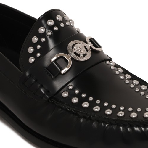 Black Medusa '95 Decorated Loafers