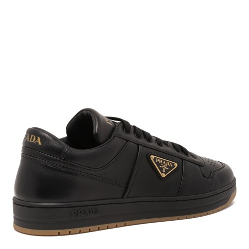 Black Downtown Nappa Sneakers