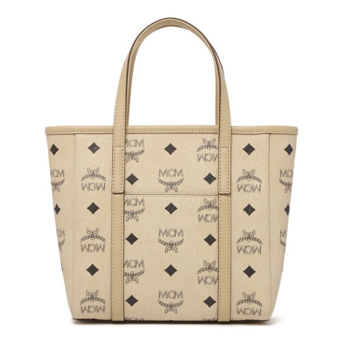 Beige Mini Toni Shopper Bag 2