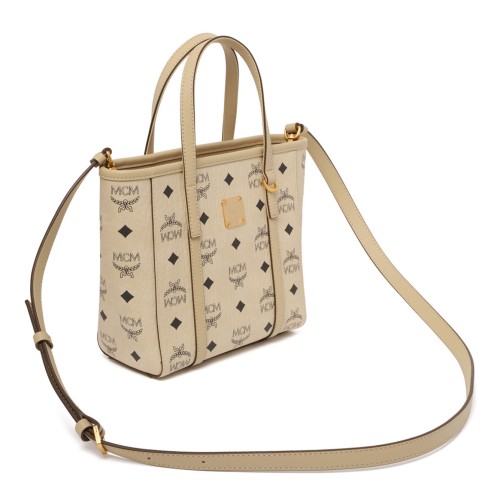 Beige Mini Toni Shopper Bag