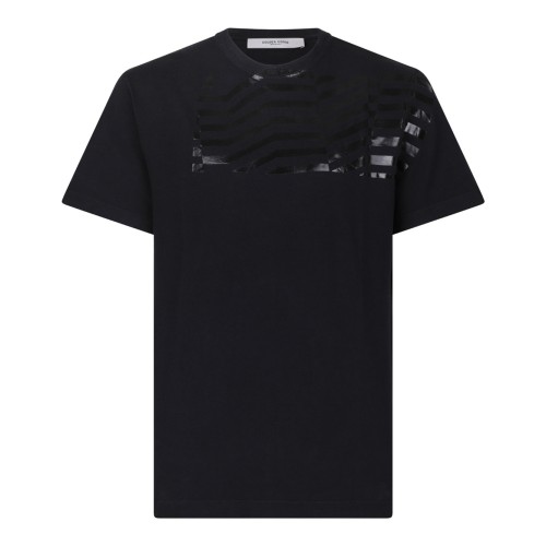 Black Cotton Journey T-Shirt