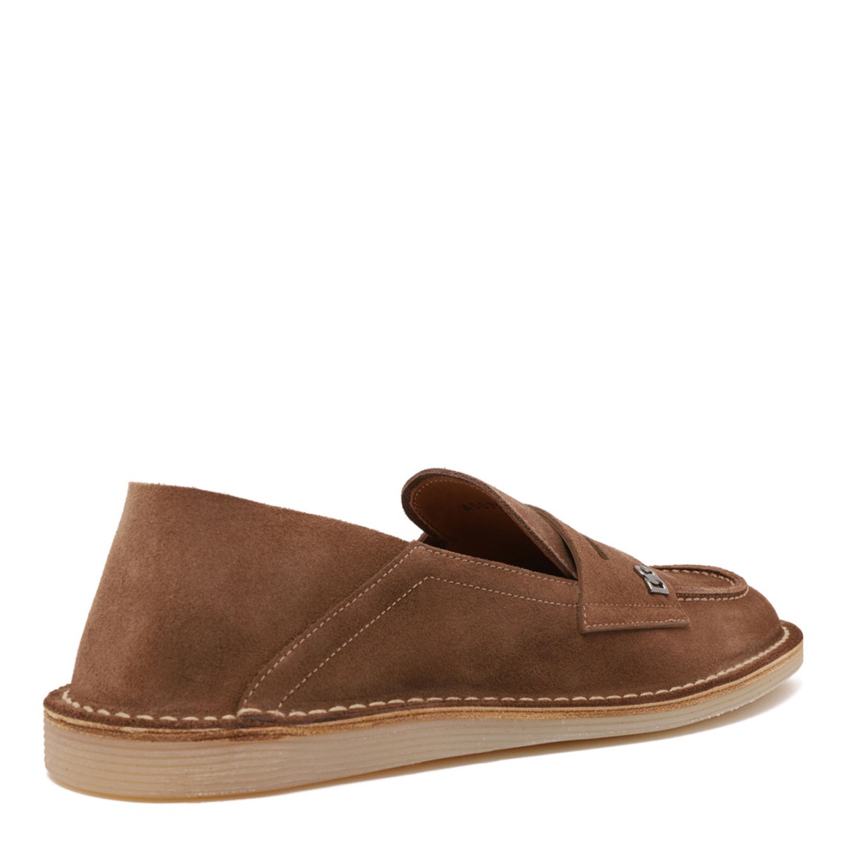 Hazelnut Reversed Calfskin Slipper