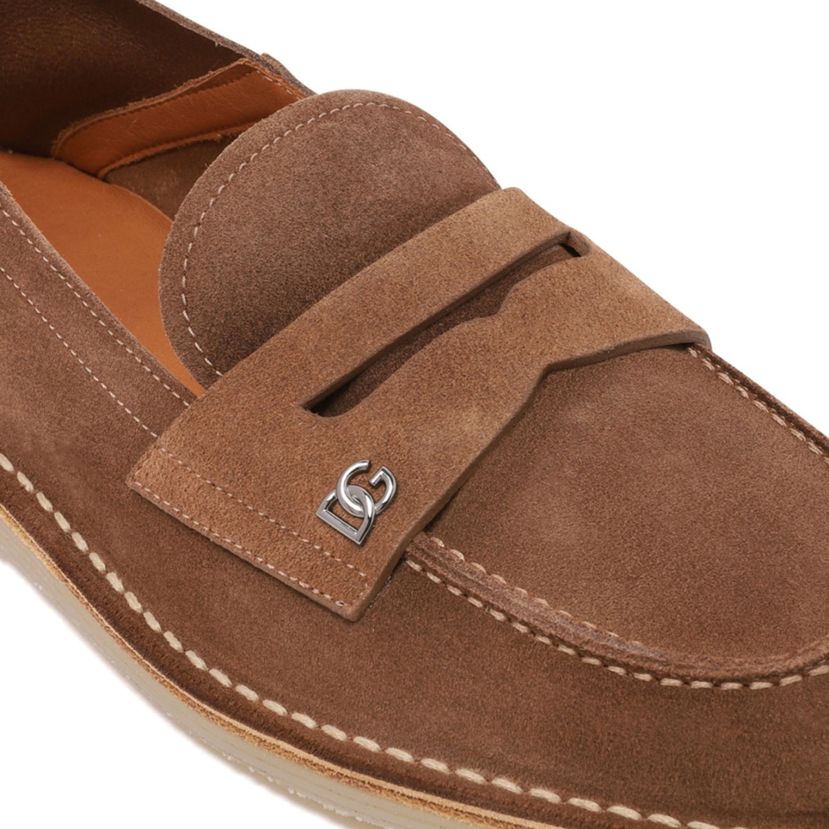 Hazelnut Reversed Calfskin Slipper