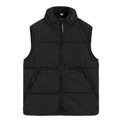 Black Padded Gilet