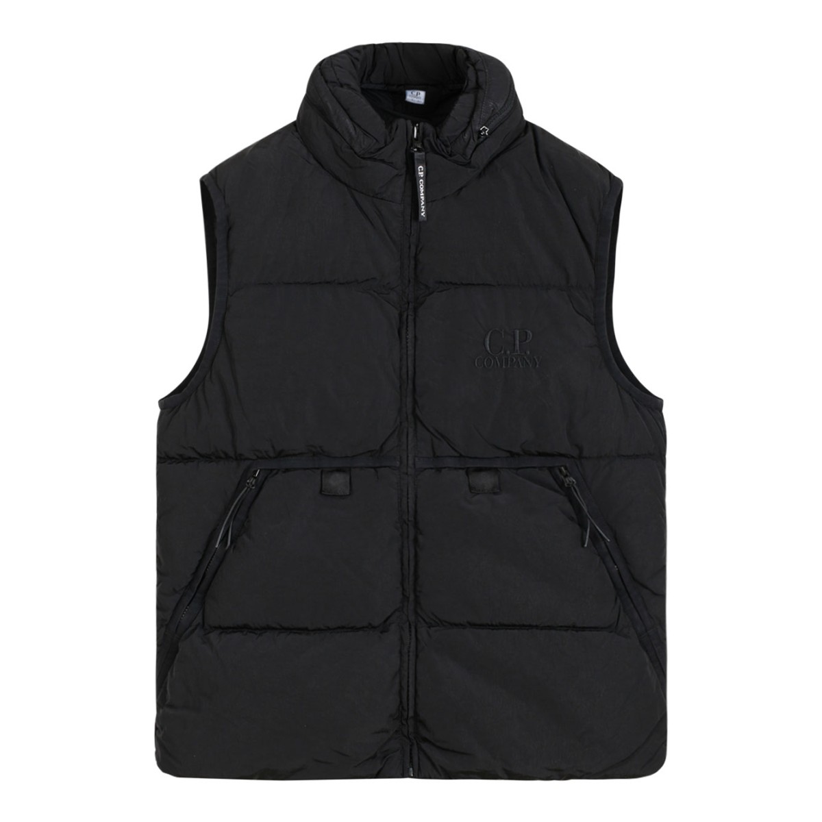 Black Padded Gilet