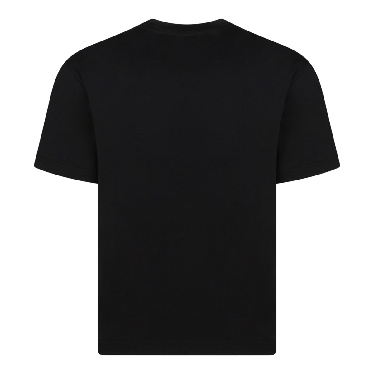 Black Logo Embroidered T-Shirt