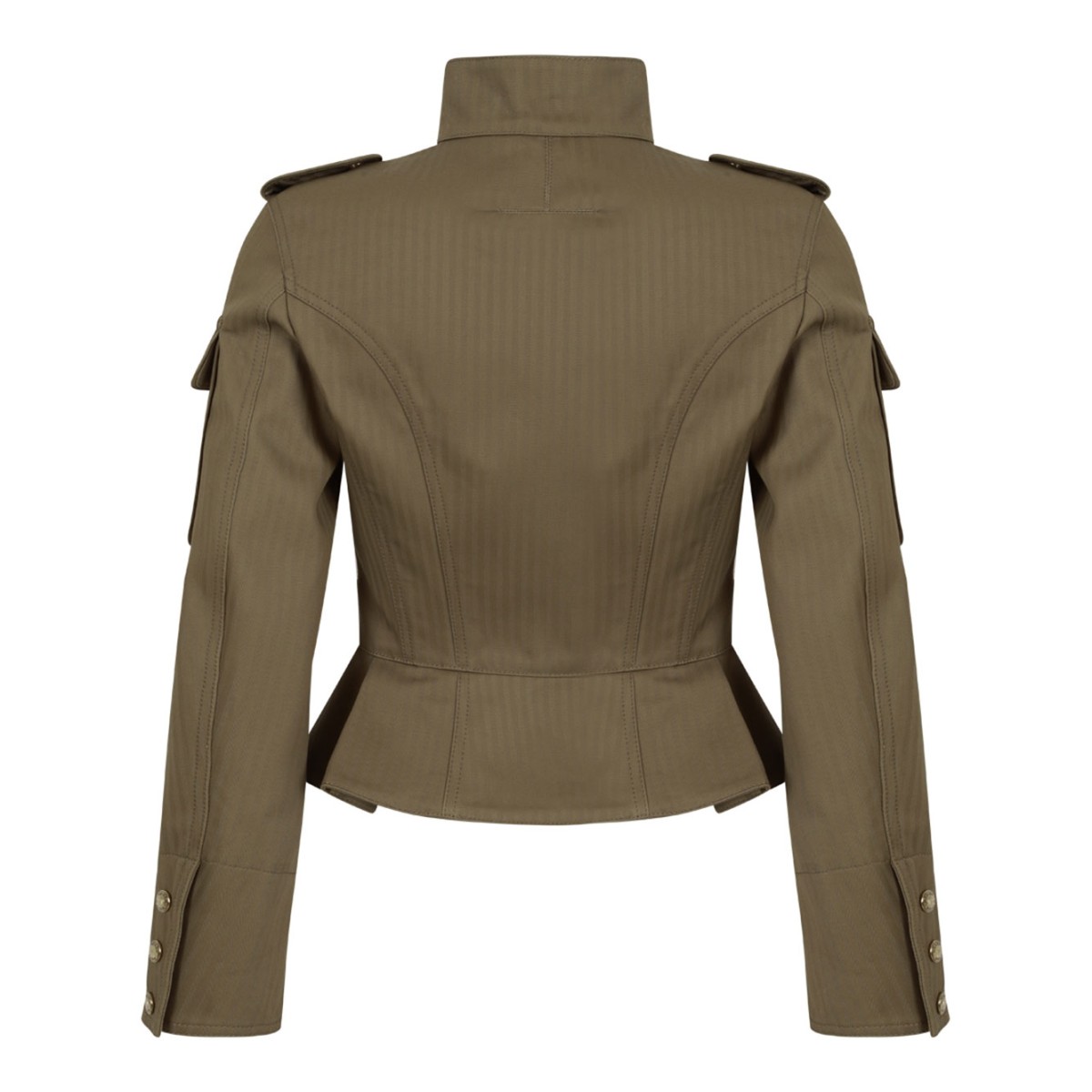 Functional Jacket With Ruffles