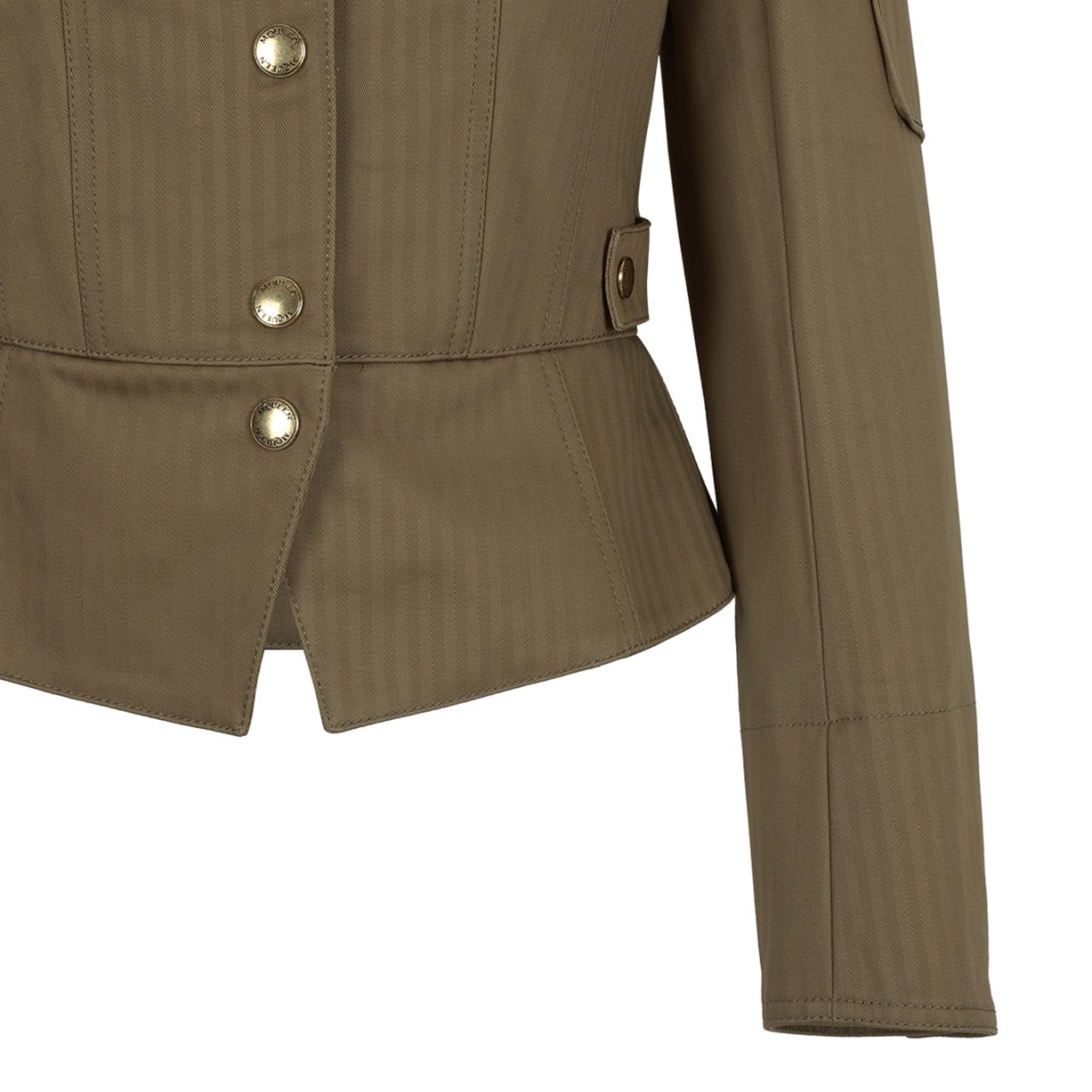 Functional Jacket With Ruffles