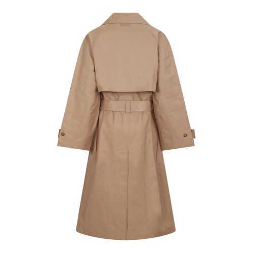 Camel Belted Trench Coat