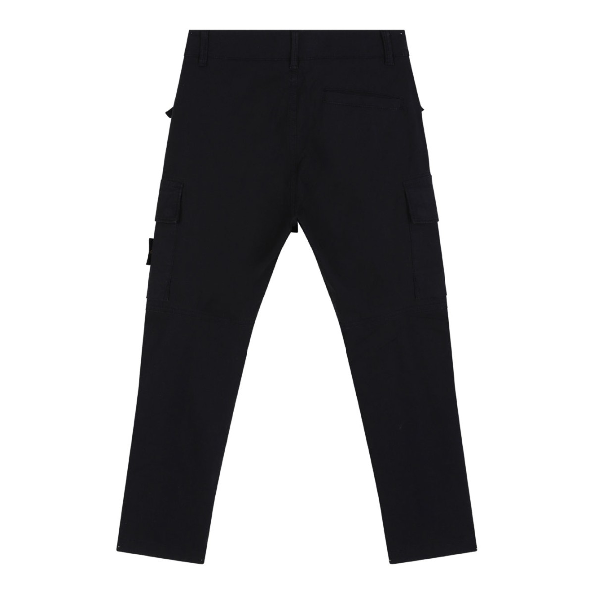 Navy Blue Cargo Pocket Trousers