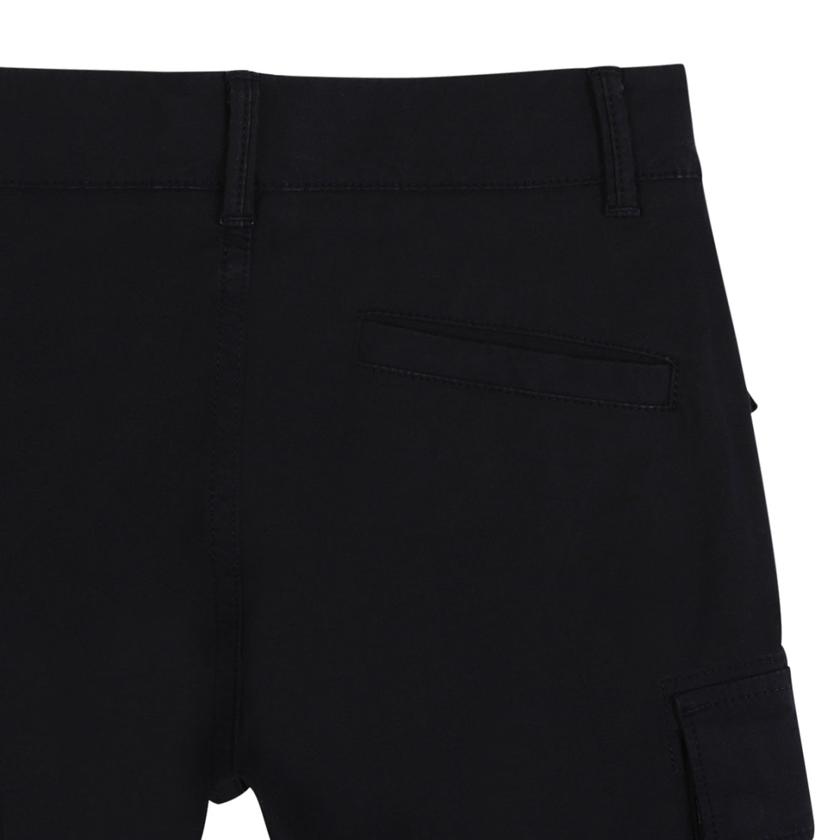 Navy Blue Cargo Pocket Trousers