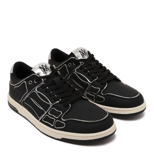 Black Skel Top Perforated Sneakers 2