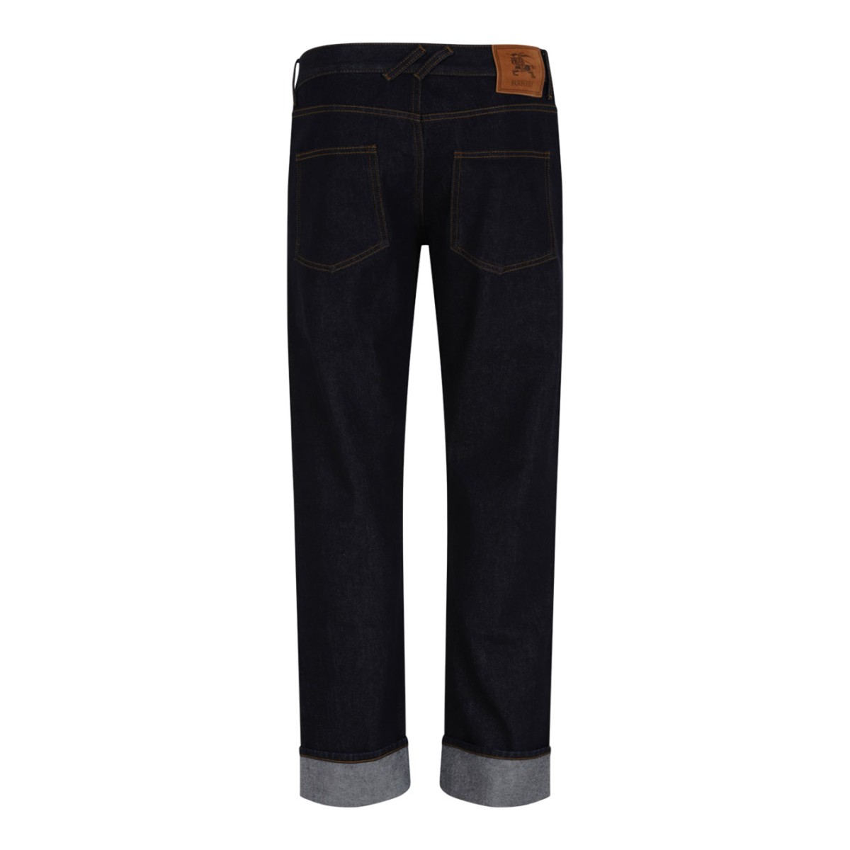 Dark Indigo Five Pocket Design Jeans