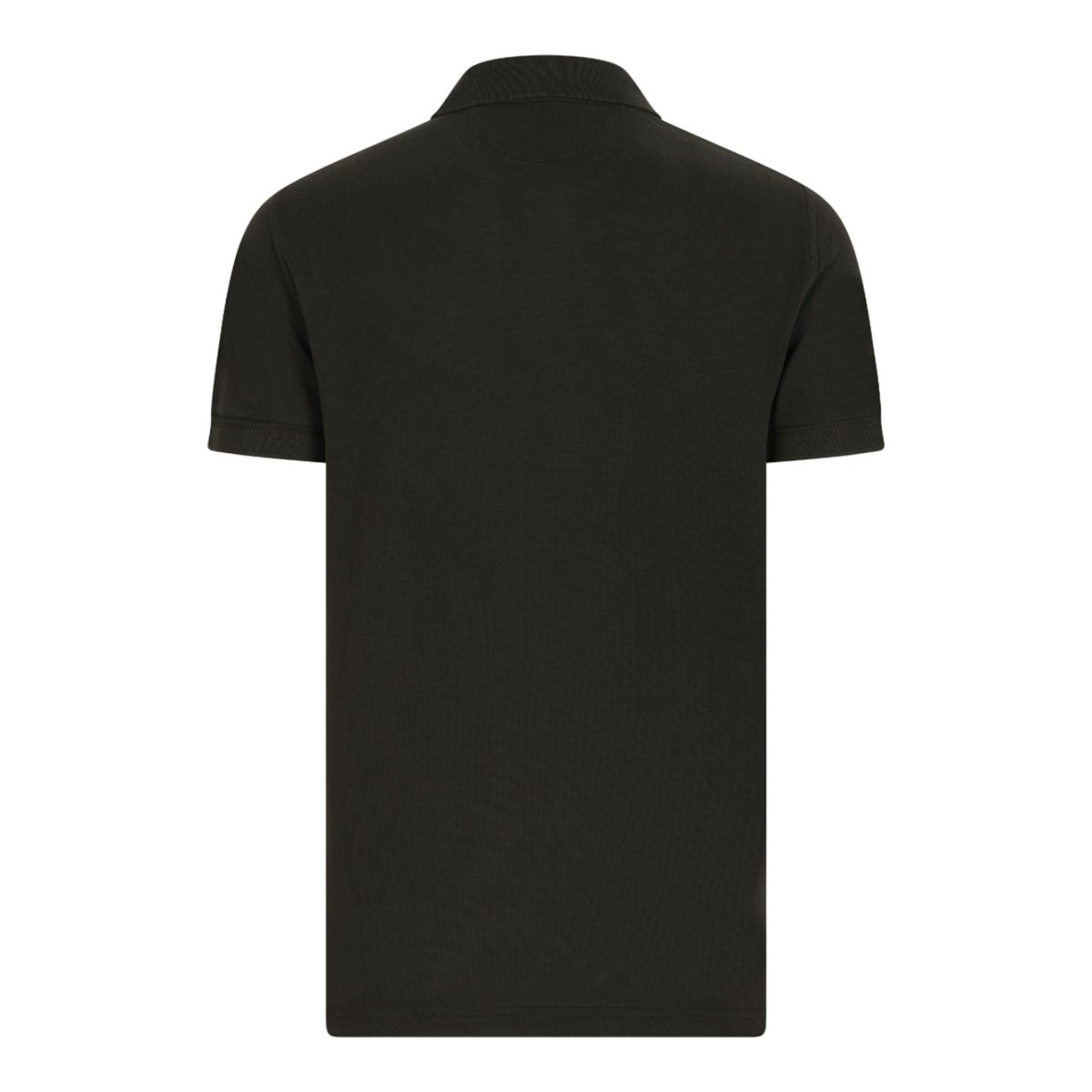 Military Green Plain Cotton Polo Shirt