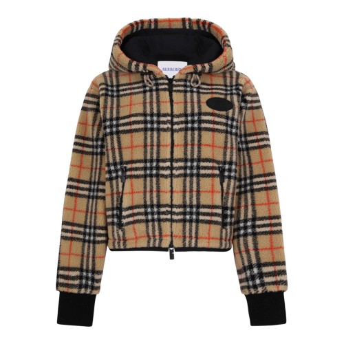 Sand Fiona Check Jacket