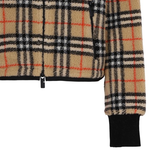 Sand Fiona Check Jacket