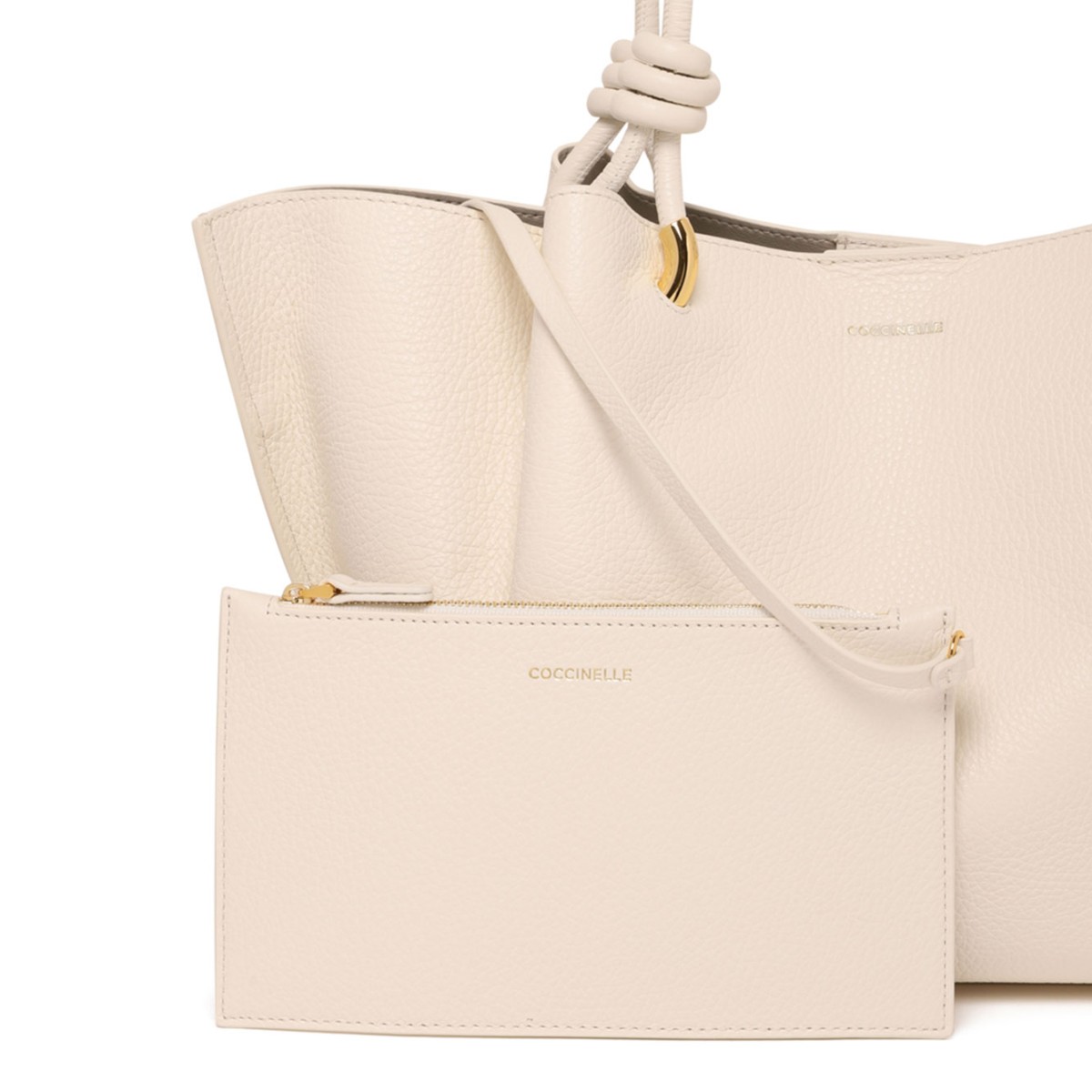 Pearl Finn Leather Shopper Bag