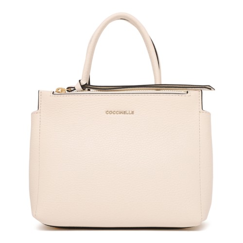 Pearl Genuine Leather Arlettis With Two Handles Bag 2