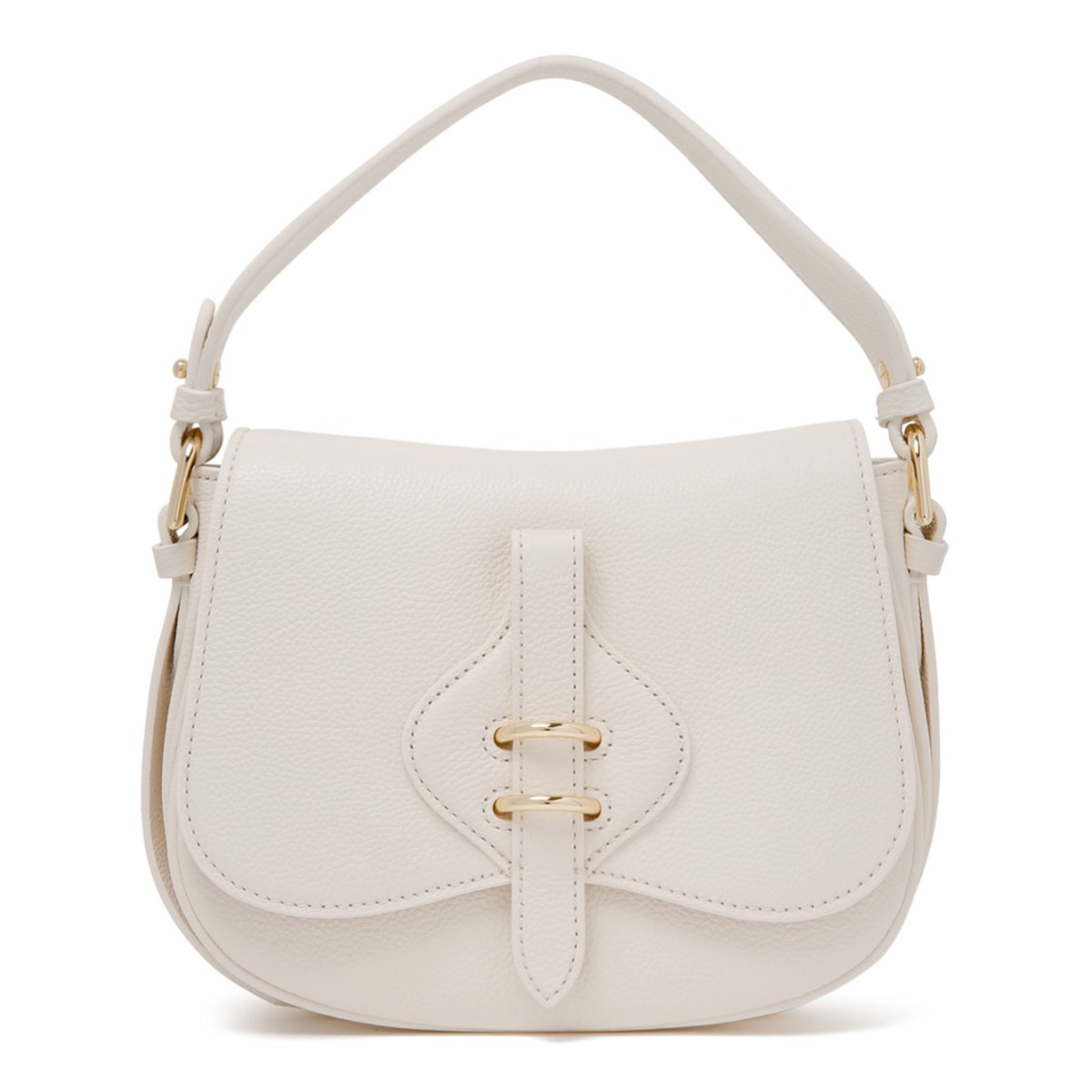 Pearl Micro-Grained Leather Mavery Small Bag
