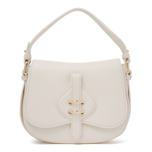 Pearl Micro-Grained Leather Mavery Small Bag