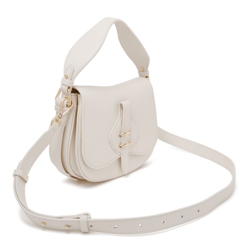Pearl Micro-Grained Leather Mavery Small Bag