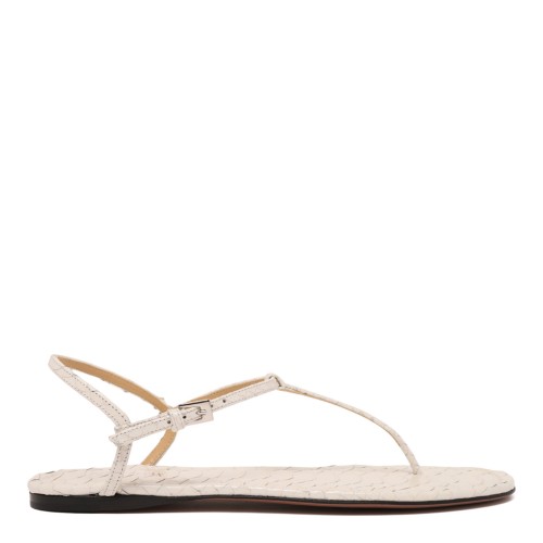 Bone Montecarlo Flat Sandal