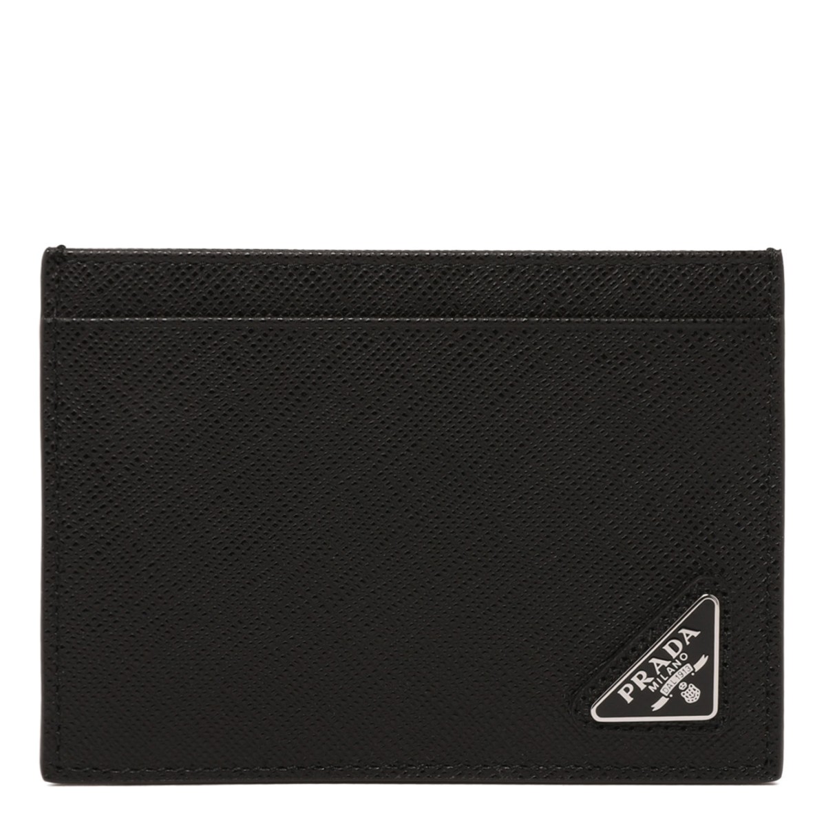 Black Saffiano Leather Card Holder