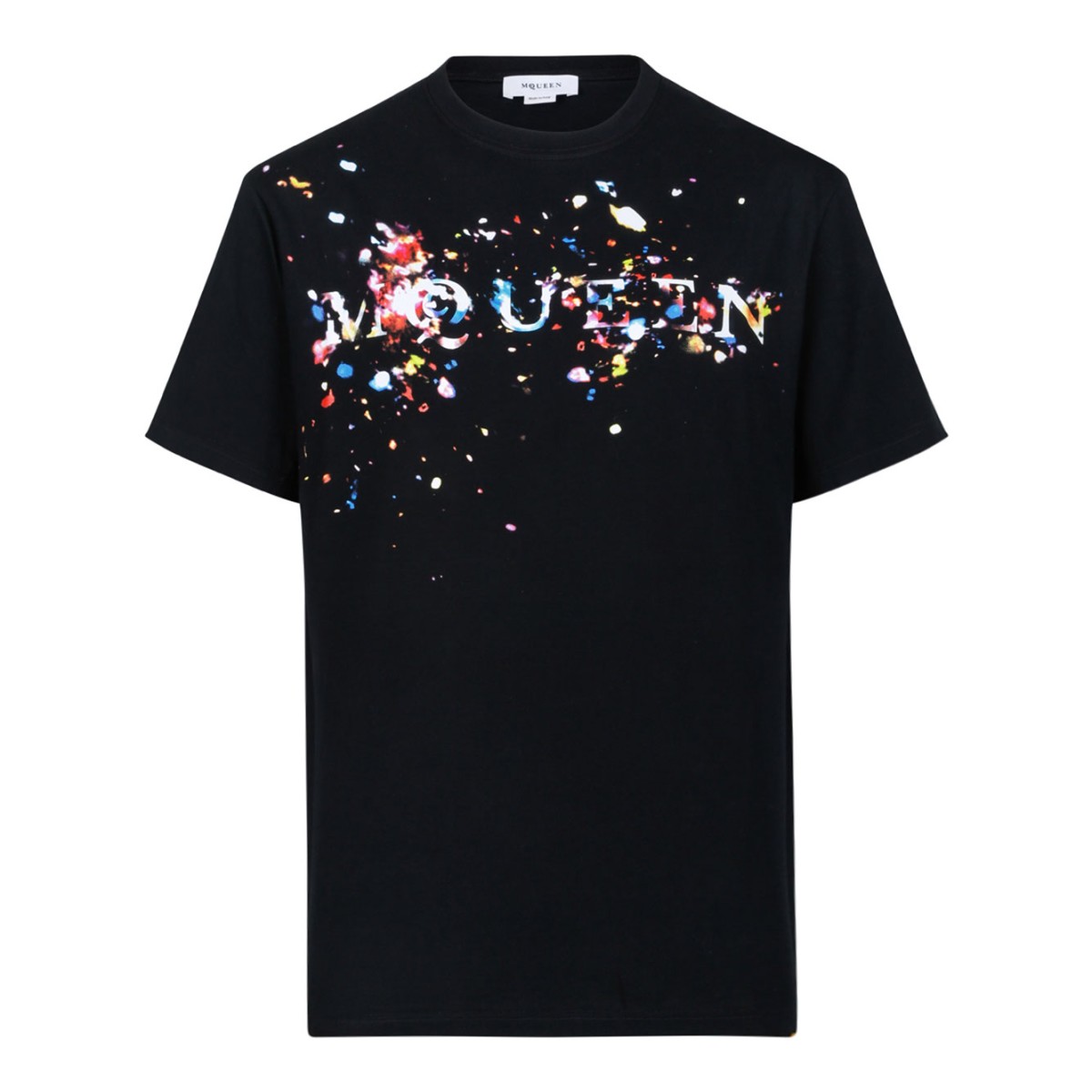 Black Confetti-Detail T-Shirt