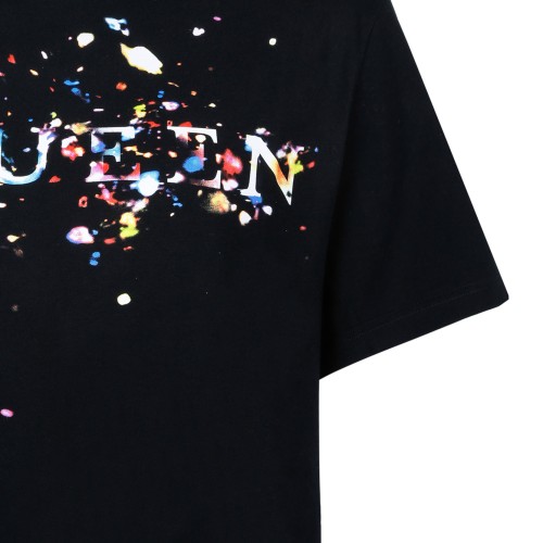 Black Confetti-Detail T-Shirt