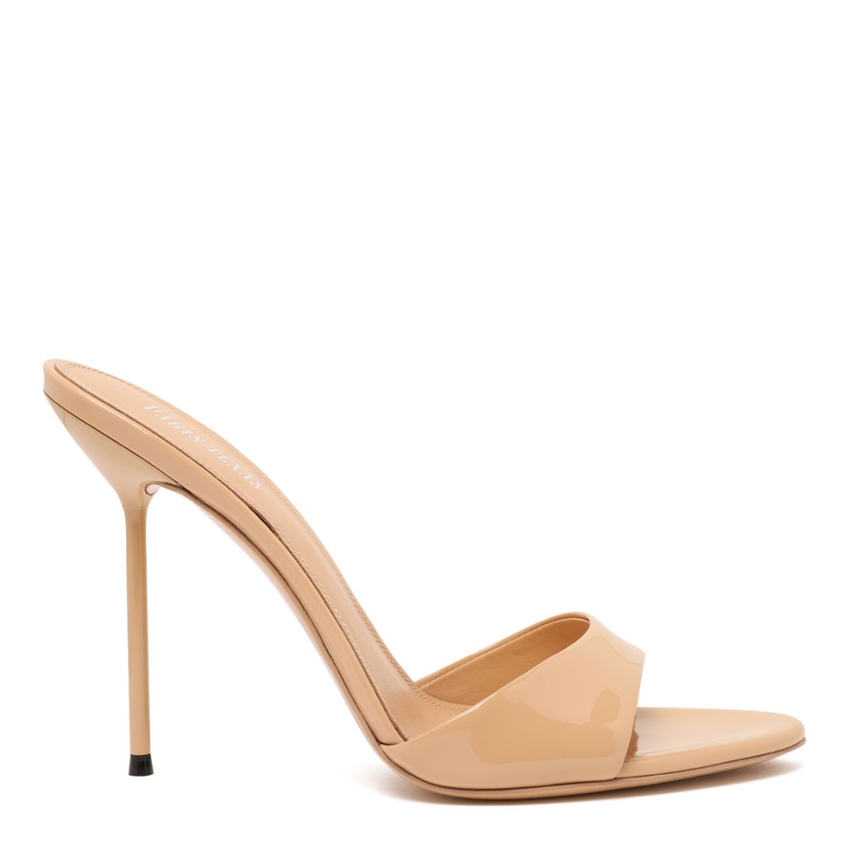 Honey Patent Leather Lidia Mules