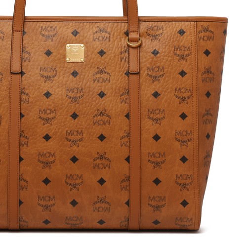 Cognac Damen Medium Shopper Bag