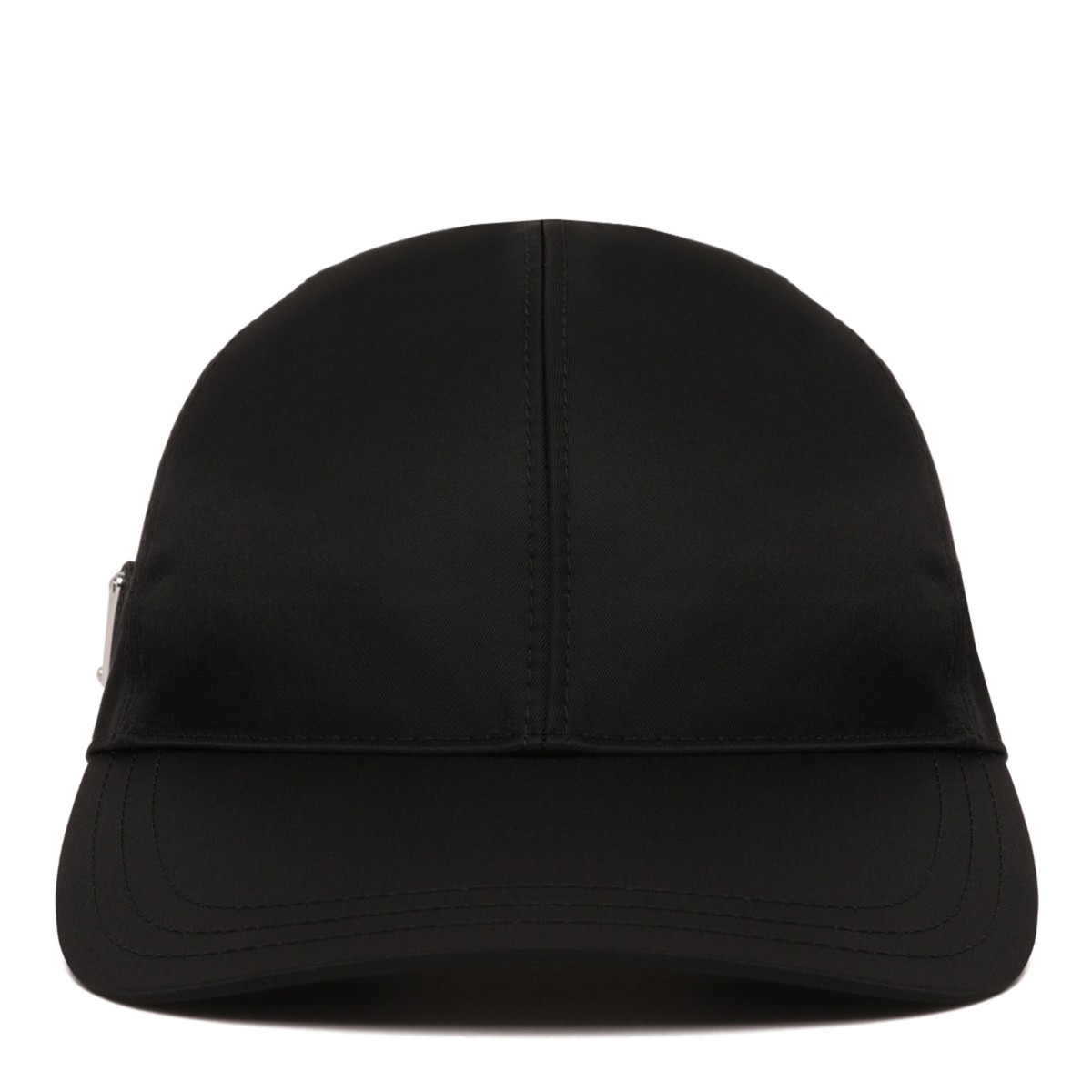 Black Re-Nylon Baseball Cap