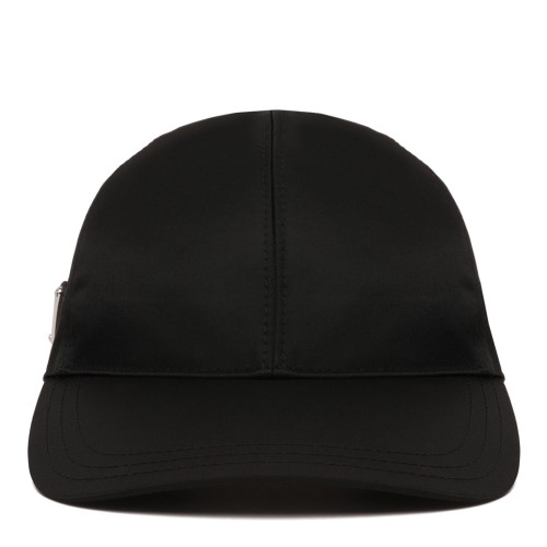 Black Re-Nylon Baseball Cap