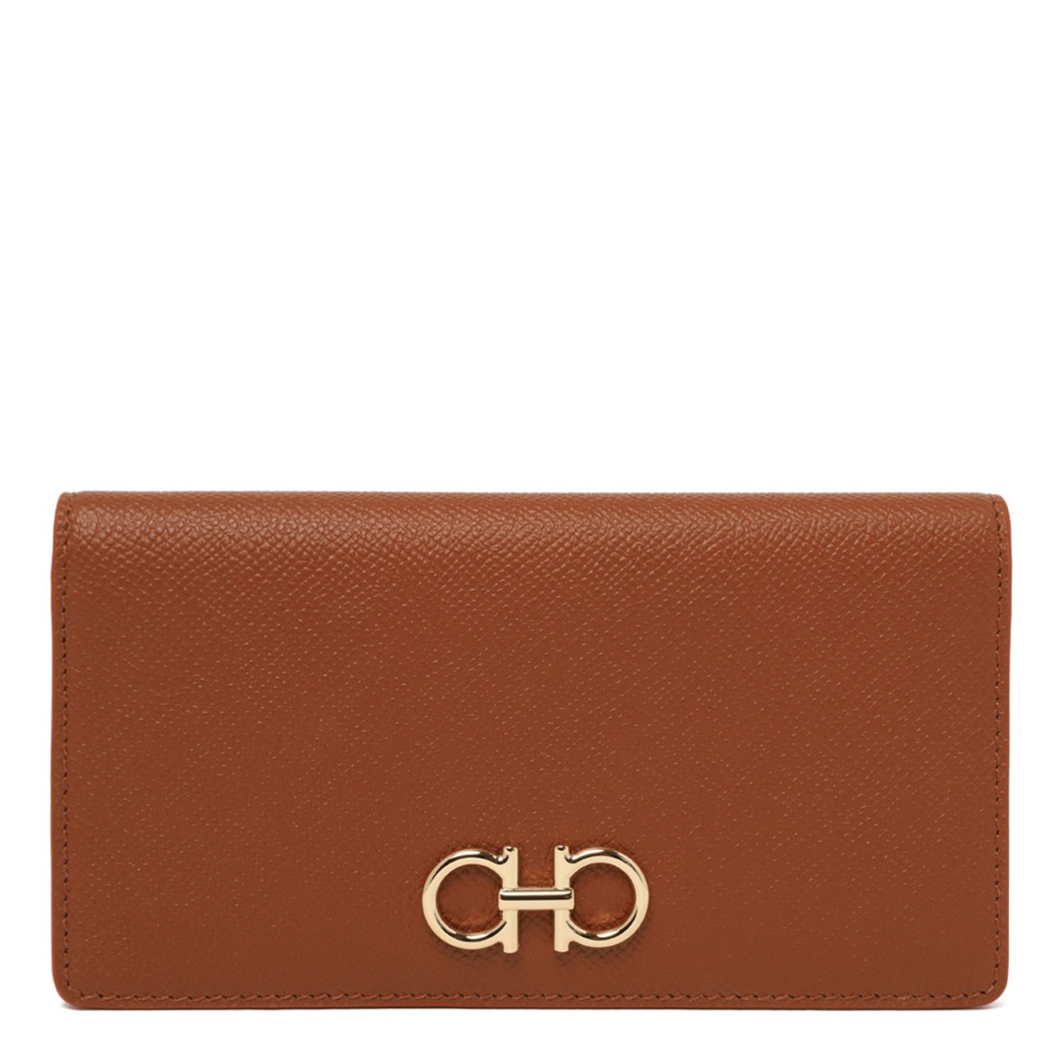 Brown Gancini Continental Wallet