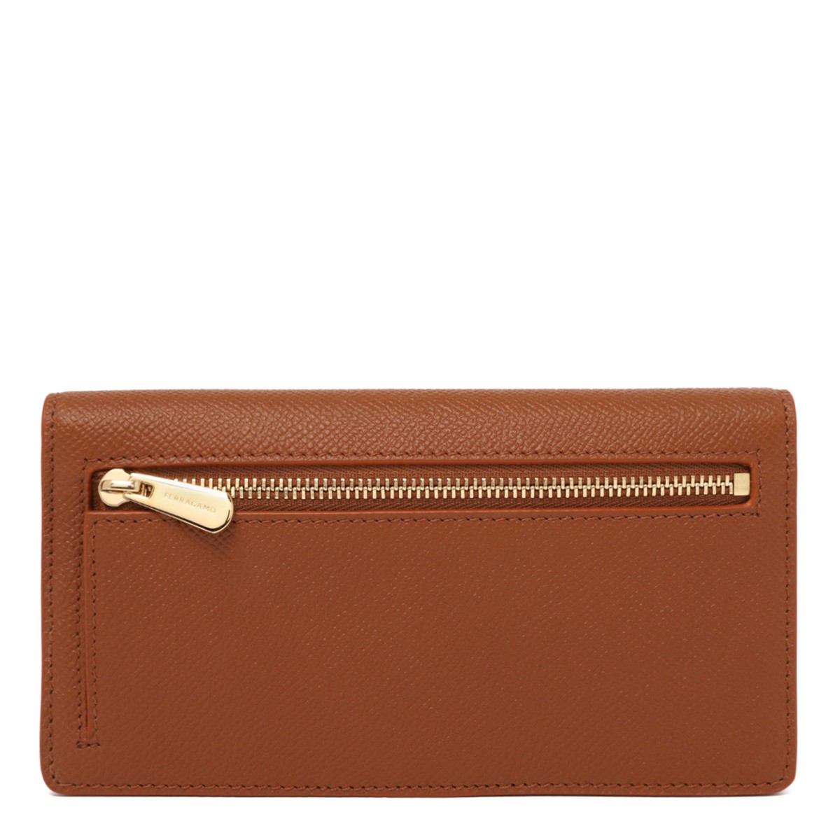 Brown Gancini Continental Wallet
