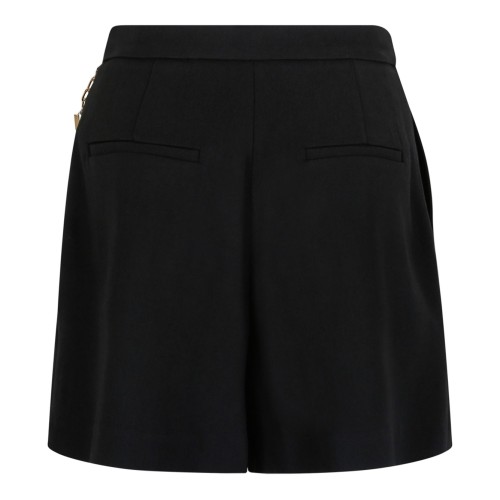 Black Shorts With Jewel Logo 2