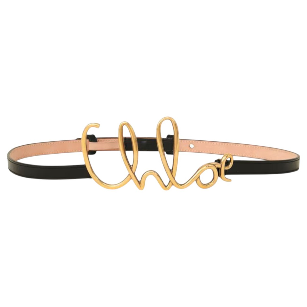 Black Iconic Small Belt