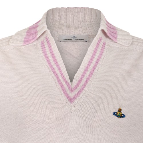 Grey Melange Wool Fisherman Vest