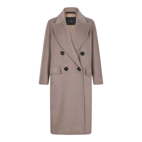 Dove Oversized Coat In Cashmere