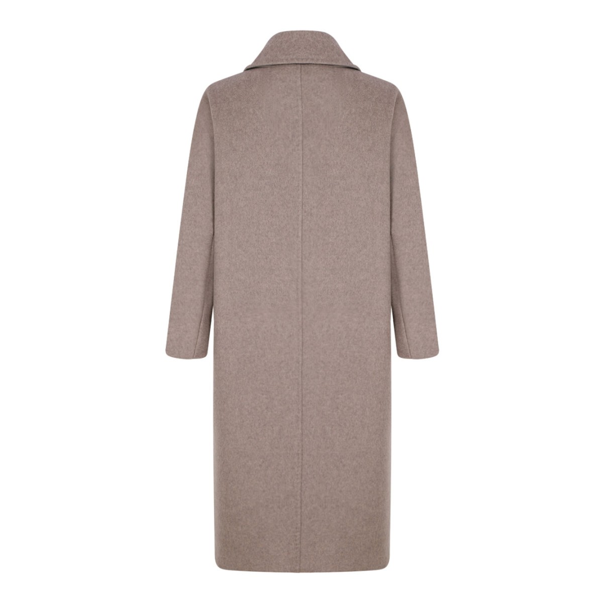 Dove Oversized Coat In Cashmere