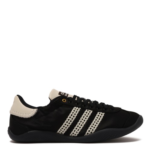 Black Three-Stripe Logo Detail Sneakers