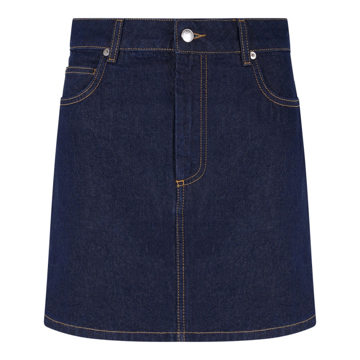 Indigo Japanese Denim Mini Skirt