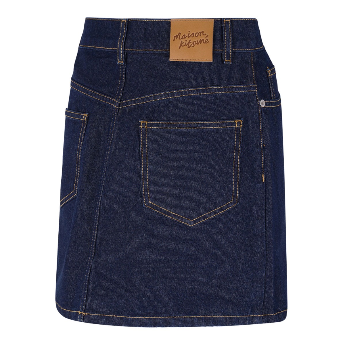 Indigo Japanese Denim Mini Skirt